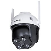 Tenda RH7-WCA 4MP Outdoor Wi-Fi Pan/Tilt Camera, orizontala 360°, Verticala 137°, Slot Card microSD(pana la 256gb, Alimentare: DC 12V 1A, Interfata: 1 x 10/100 RJ45, Obiectiv: 4mm@F1.6, Dimensiuni: 138mm*120mm* 187mm, Rezolutie: 2560 x 1440 30fps, H.265/H.264, Standarde wire;ess: IEEE 802.11b/g/n_3