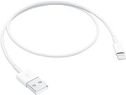 CABLU alimentare si date smartphone Apple, Lightning (T) la USB 2.0 (T), cauciuc, lungime 0.5 m, alb, 