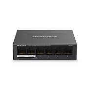 Mercusys Desktop Switch MS106LP 6 porturi 10/100Mbps, Standarde si protocoale  IEEE 802.3x Flow Control, 4 porturi POE, buget POE 40W, dimensiuni: 99.8*98*25mm._2