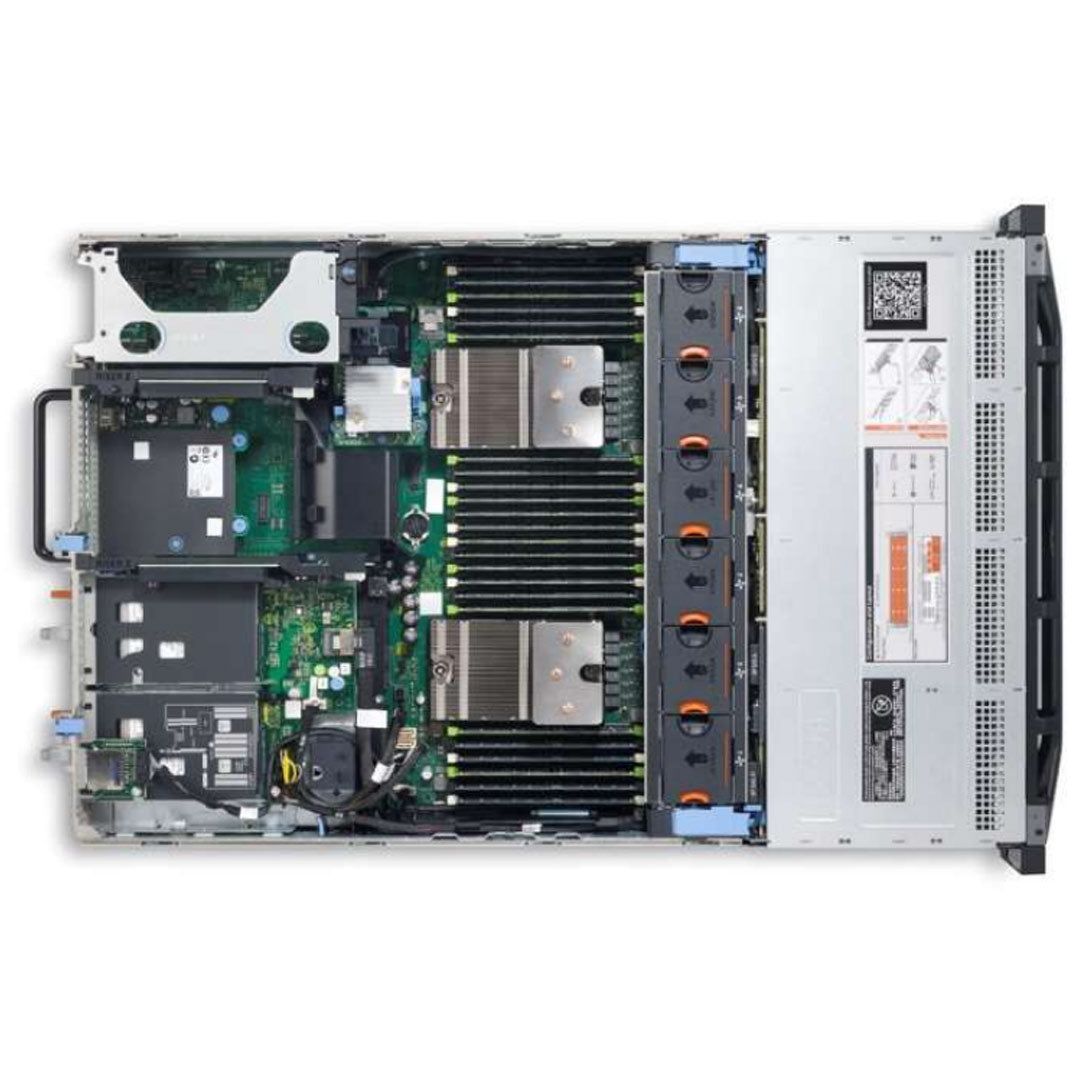 Dell PowerEdge R750xs Rack Server,Intel Xeon 4314 2.4G(16C/32T),16GB RDIMM 3200MT/s,2x960GB SSD SATA RI(up to 8x3.5'' SAS/SATA),BOSS Blank,PERC H755,iDRAC9 Enterprise 15G,Bezel,Broadcom 5720,Dual Hot-plug PSU(1+1)1100W Titanium,3Yr ProSupport_5