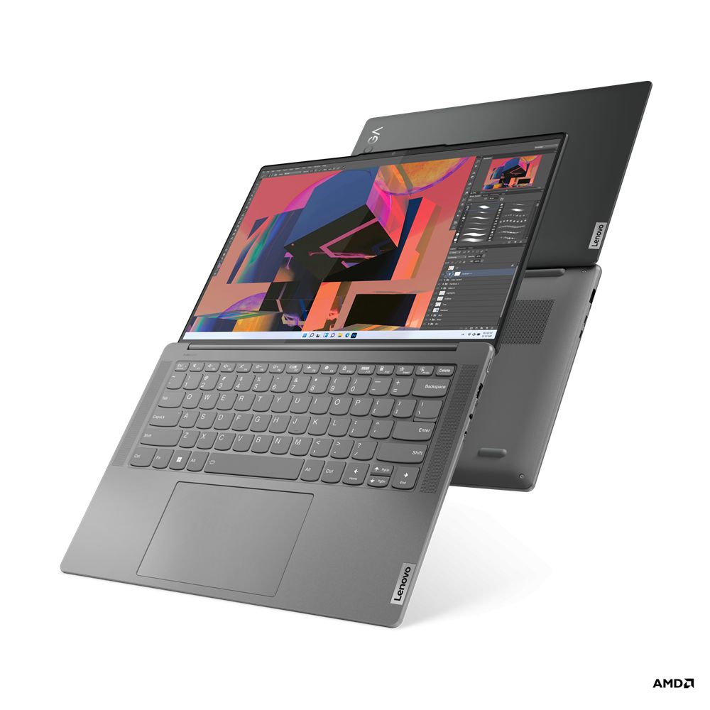 Laptop Lenovo Yoga Pro 7 14AHP9 cu procesor AMD Ryzen™ 7 8845HS pana la 5.1GHz, 14.5