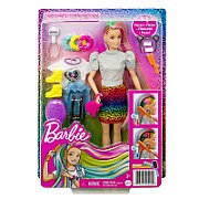 Leopard Rainbow Hair Doll BARBIE GRN81_1