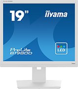 IIYAMA B1980D-W5 19inch WHITE TN-panel 1280x1024 13cm Height Adj. Stand Pivot VGA DVI 250cd/m 5ms_2