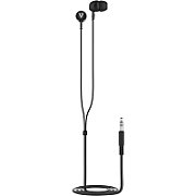 IN-EAR STEREO EARBUDS 3.5MM/1.2M CABLE BLACK NO MIC_1