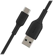 USB-C/USB-A CABLE/PVC 2M BLACK_1