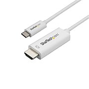 1M USB C TO HDMI CABLE - WHITE/._1