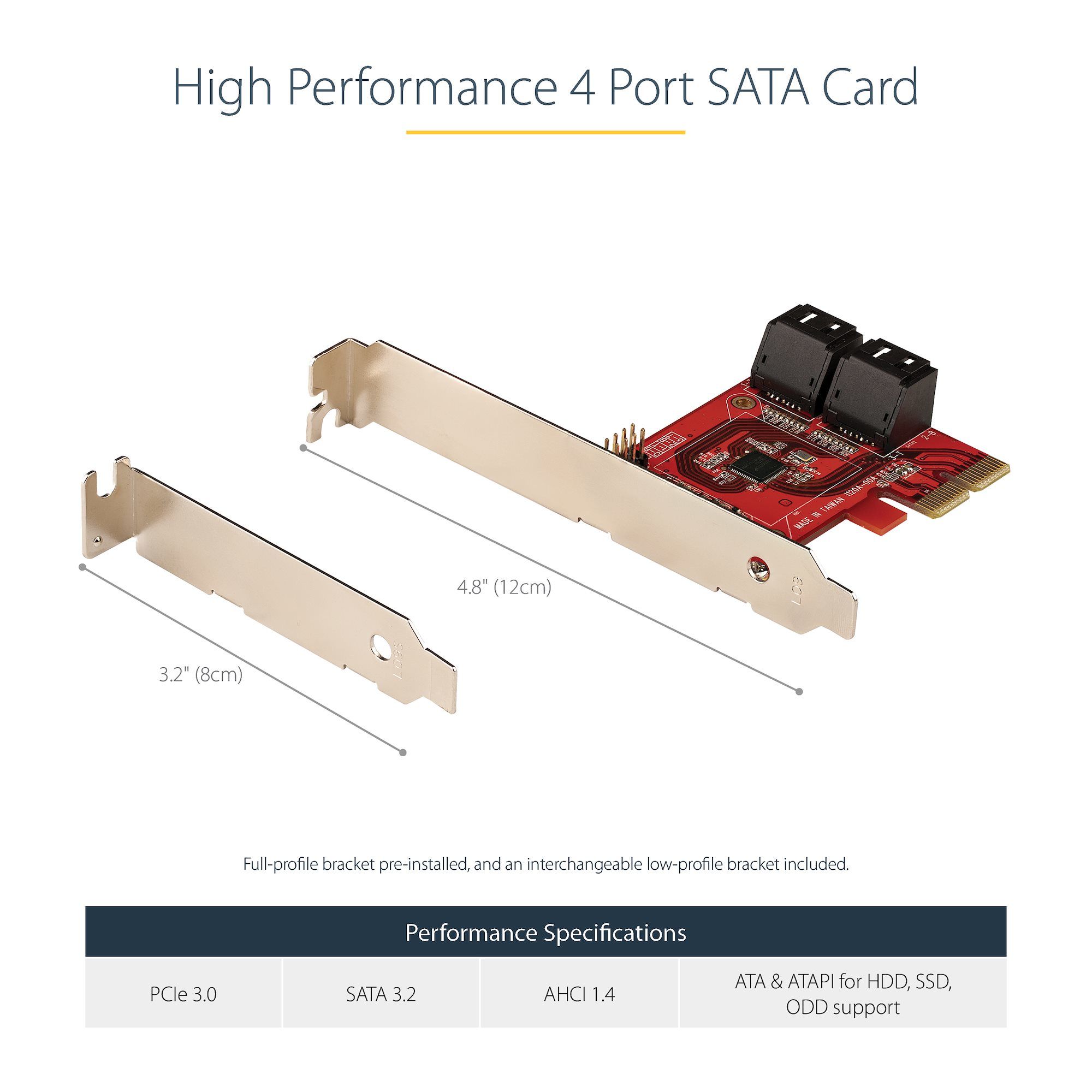 4-PORT SATA PCIE CARD - 6GBPS/._12