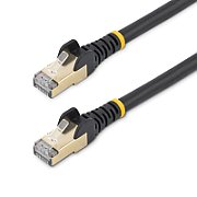 10M CAT6A ETHERNET CABLE BLACK/BLACK - SHIELDED COPPER WIRE_1