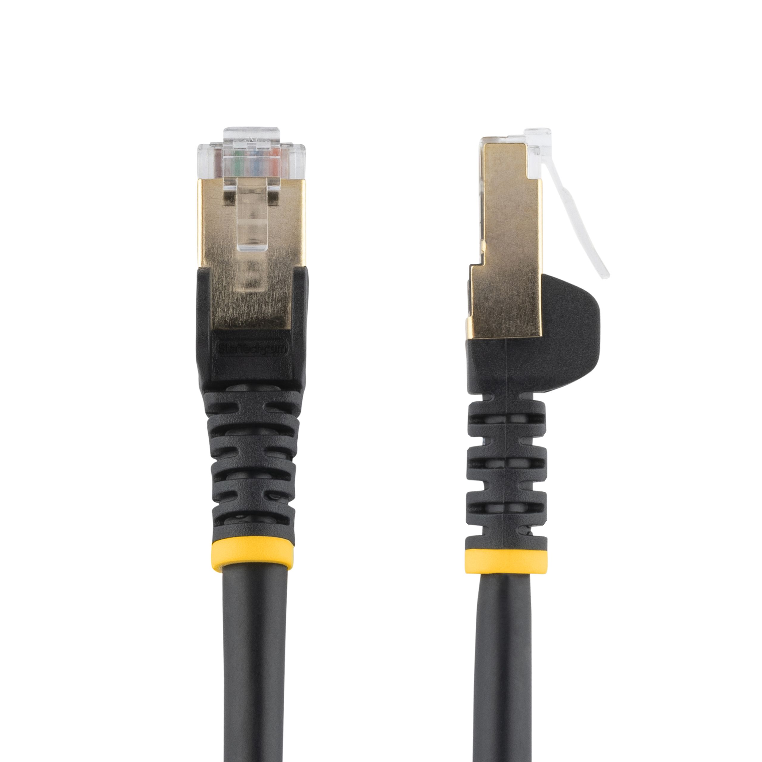 10M CAT6A ETHERNET CABLE BLACK/BLACK - SHIELDED COPPER WIRE_2