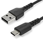 1 M USB 2.0 TO USB C CABLE/CABLE BLACK ARAMID FIBER_1