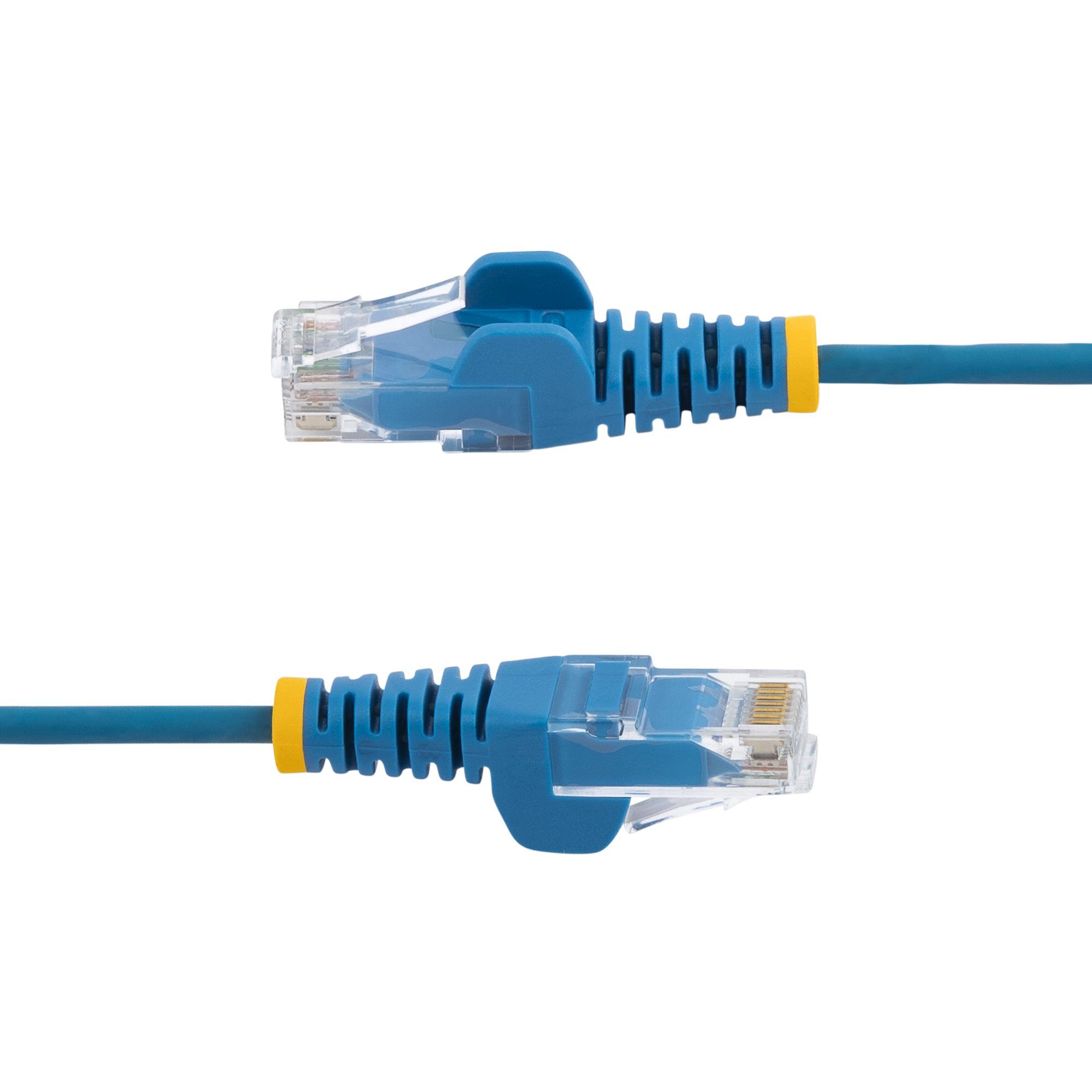 CAT6 CABLE - 2.5 M - BLUE/SNAGLESS - 28 AWG COPPER WIRE_3