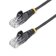 CAT6 CABLE - 3 M - BLACK/SNAGLESS - 28 AWG COPPER WIRE_1