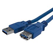 1M BLUE USB 3 EXTENSION CABLE/._1