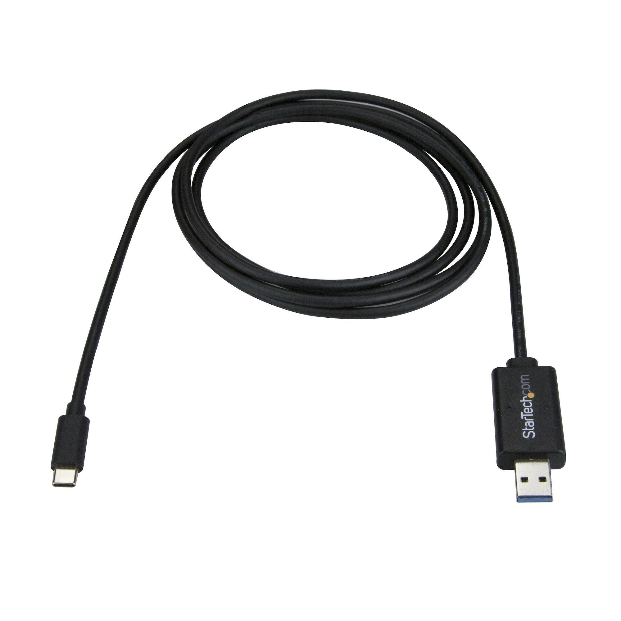 USB C TO USB TRANSFER CABLE/MAC / WINDOWS - USB 3.0 (5GBPS)_3