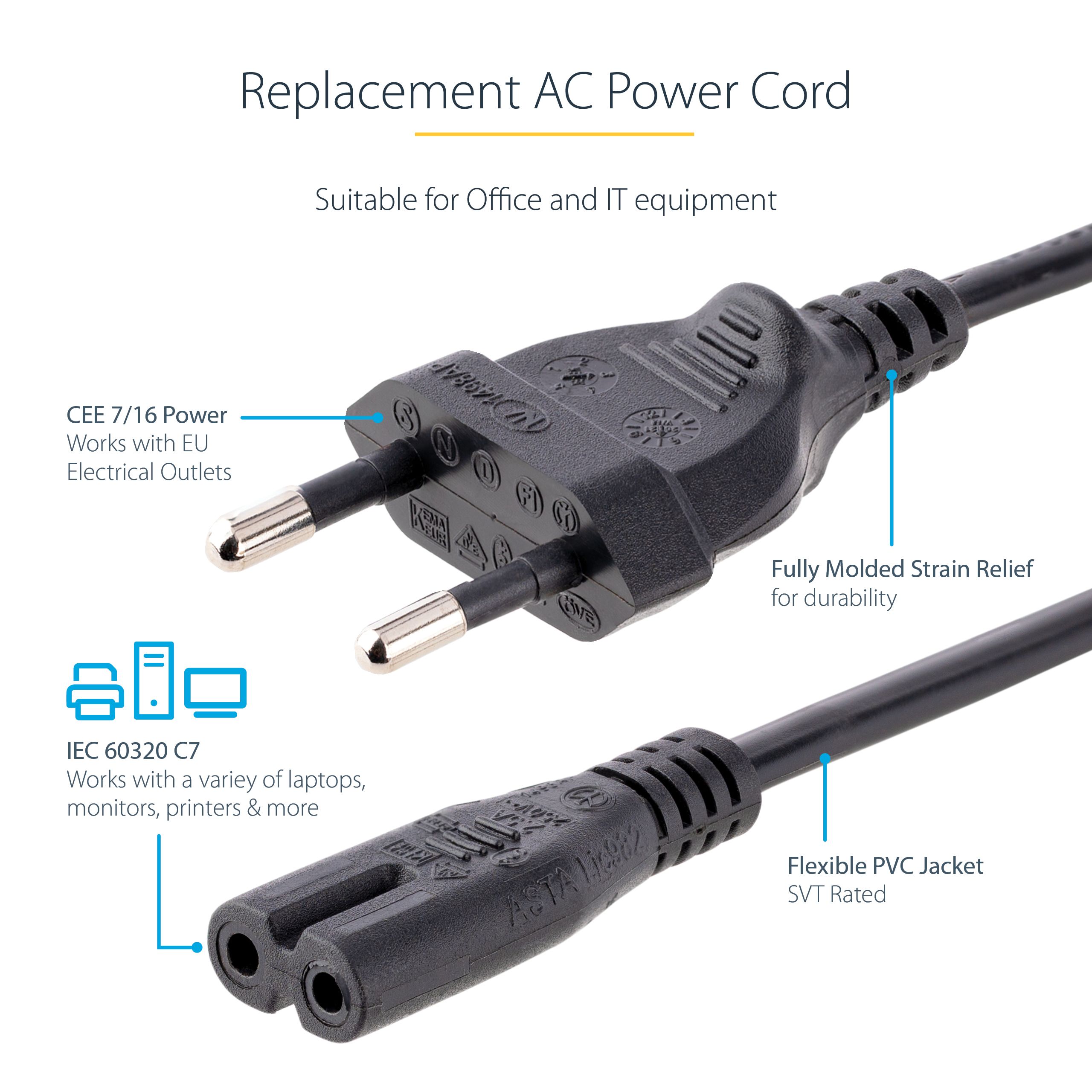 1M EU PLUG TO C7 POWER CORD/._4