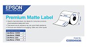 Premium Matte Label - Die-cut Roll: 76mm x 127mm, 265 labels_1