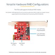 SATA III RAID PCIE CARD 2PT/._11