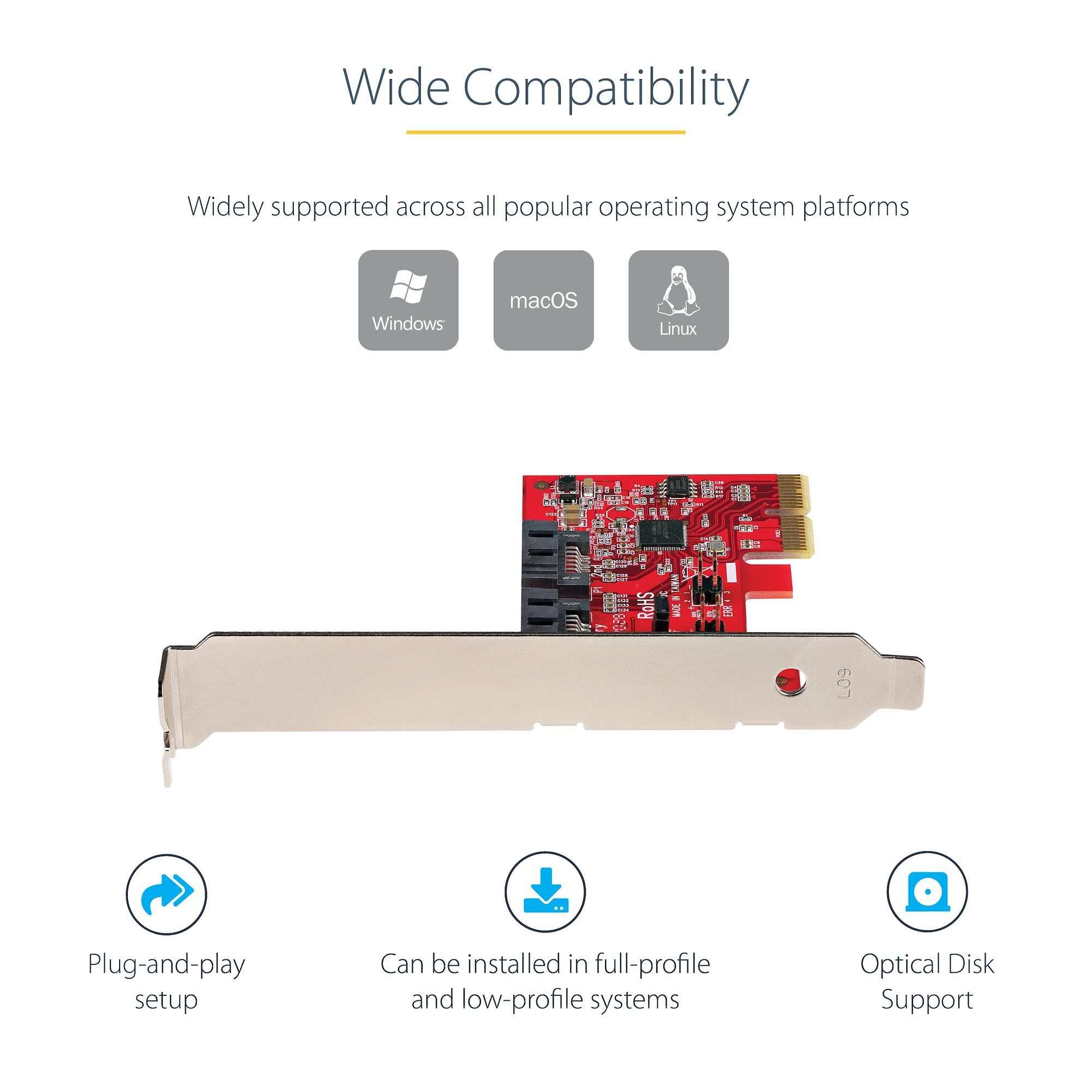 SATA III RAID PCIE CARD 2PT/._12