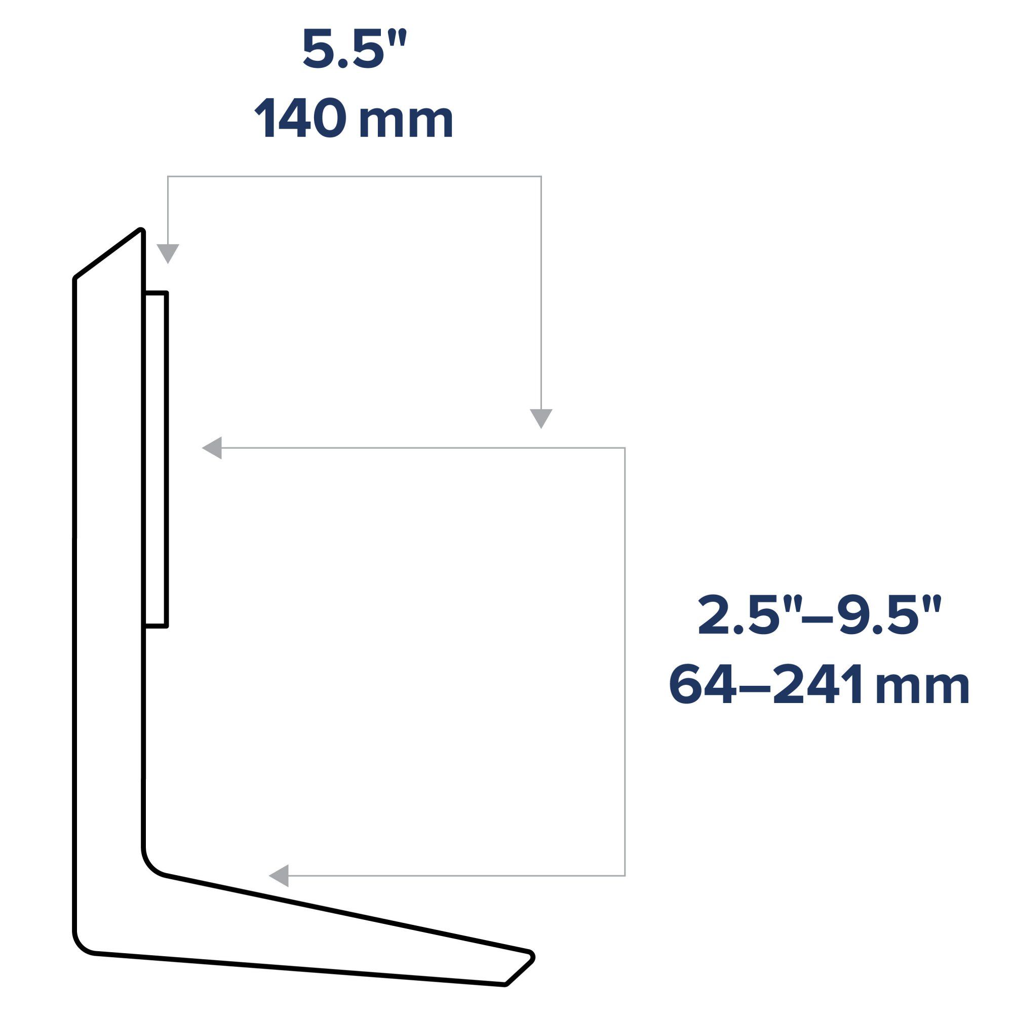 MONITOR HANDLE KIT BLACK/ACCS F/ DISPLAY MOUNT_3