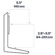 MONITOR HANDLE KIT BLACK/ACCS F/ DISPLAY MOUNT_3