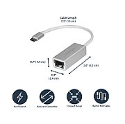 USB-C TO GBE ADAPTER - SILVER/._8