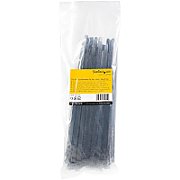 100 PACK OF RESEALABLE ZIP TIE/10 BLACK_5