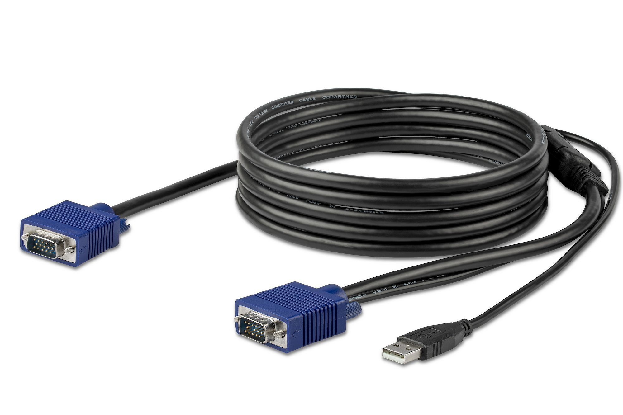 10 FT. (3 M) USB KVM CABLE/RACKMOUNT CONSOLE CABLE_4