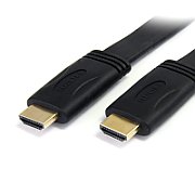 6FT FLAT HDMI CABLE M/M/DIGITAL VIDEO CABLE W/ ETHERNET_1