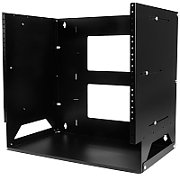 8U WALL-MOUNT RACK WITH SHELF/._1