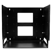 8U WALL-MOUNT RACK WITH SHELF/._2