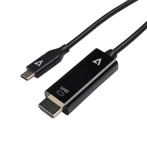 USB-C TO HDMI 2.0 CABLE 1M BLK/VID + DATA CABLE 21.6GBPS 4K UHD_3