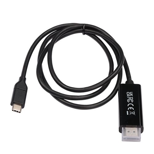 USB-C TO HDMI 2.0 CABLE 1M BLK/VID + DATA CABLE 21.6GBPS 4K UHD_4