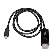 USB-C TO HDMI 2.0 CABLE 1M BLK/VID + DATA CABLE 21.6GBPS 4K UHD_4