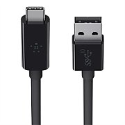 CABLE USB3.1/USB-C TO USB-A/UPTO 10 GBIT/S/ 3000MA/BLACK/1M_2