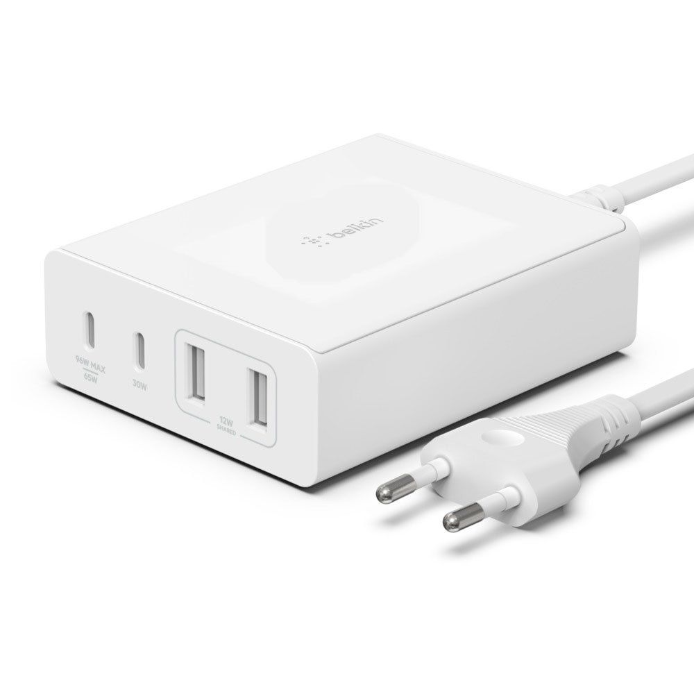 BELKIN 108W 4-PORTS USB GAN/DESKTOP CHARGER AND 2M CORD_2