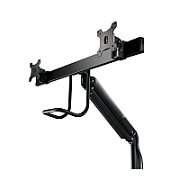 DUAL MONITOR GAS SPRING MOUNT/ERGO CROSSBAR HANDLE FULL MOTION_1