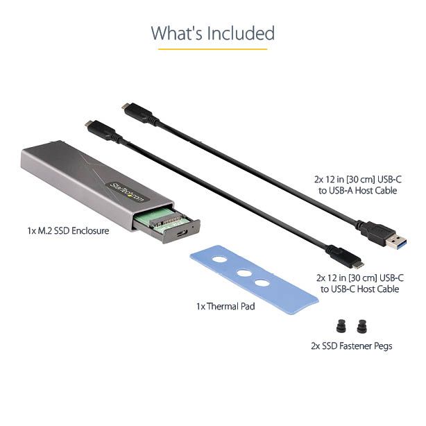 USB PCIE/SATA M.2 ENCLOSURE/M.2 SATA SSD ENCLOSURE TOOLFREE_16