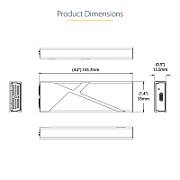 USB PCIE/SATA M.2 ENCLOSURE/M.2 SATA SSD ENCLOSURE TOOLFREE_17