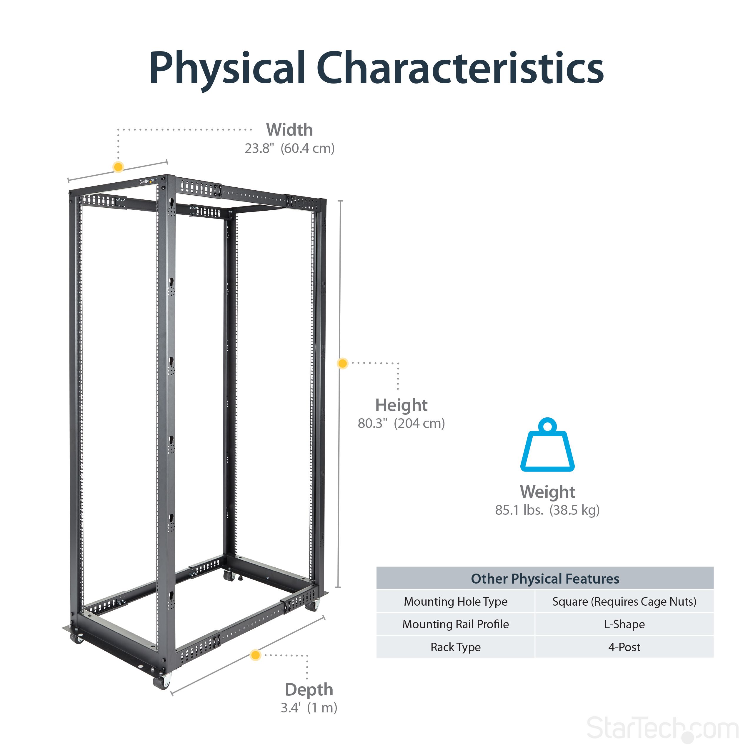 42U ADJ DEPTH 4 POST RACK/._12