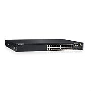 N3224P-ON, 24x1G RJ-45, 4x10G SFP+, 2x100G QSFP28, PoE 30W, 1xAC PSU, IO/PS, OS6_2