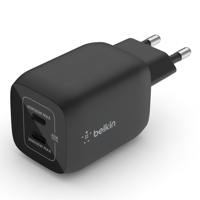 BELKIN 65 W DUAL USB-C GAN/LADEGERAET MIT POWER DELIVER 3.0_6