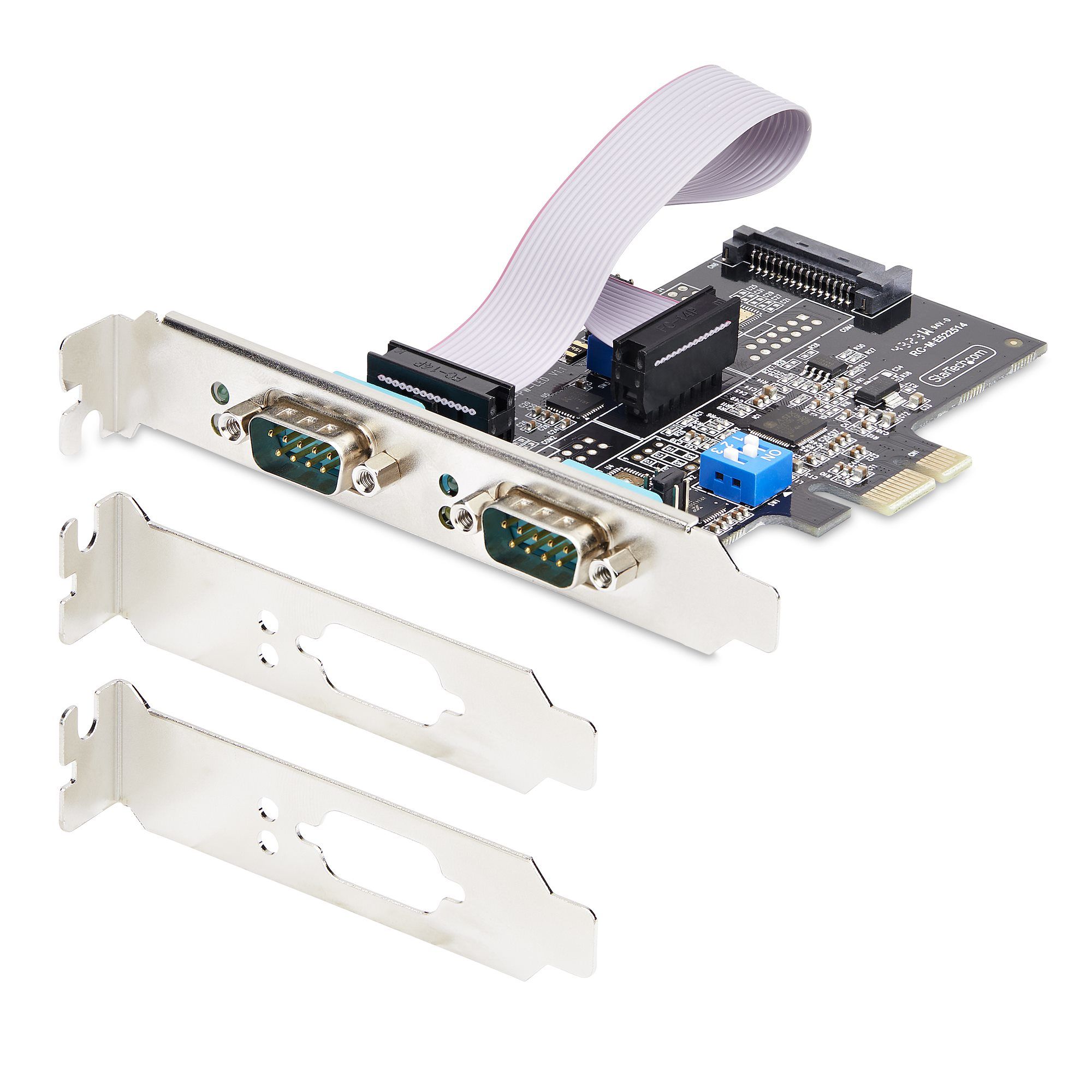 2-PORT SERIAL PCIE CARD/._8