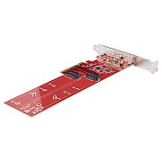 DUAL M.2 PCIE SSD ADAPTER CARD/TO DUAL NVME M.2 SSD_2