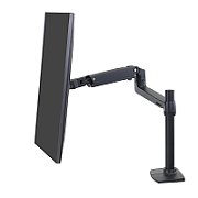 LX DESK MOUNT LCD MONITOR ARM/TALL POLE MATTE BLACK_3