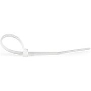 1000 PACK 4 CABLE TIES -WHITE/NYLON ZIP TIE WRAPS UL TAA_1