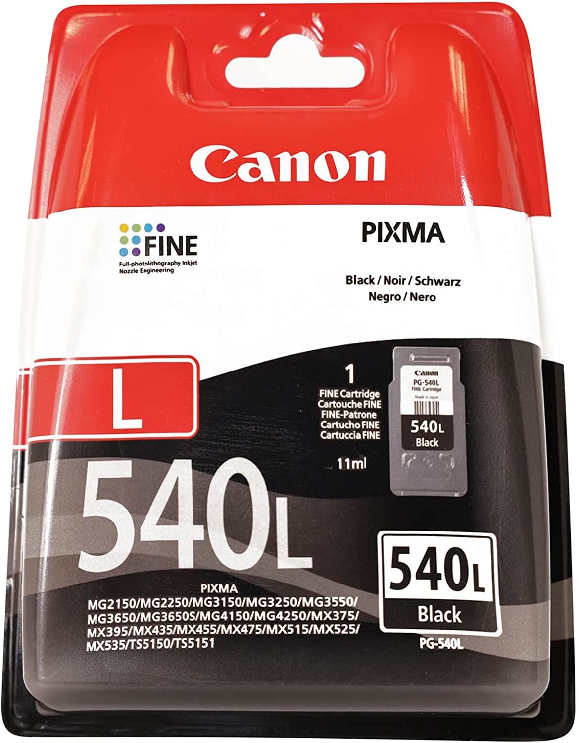 BLACK L INK CARTRIDGE/PG-540L/._2