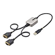 2-PORT USB SERIAL ADAPTER/TO DUAL DB9 RS232 ADAPTER_1