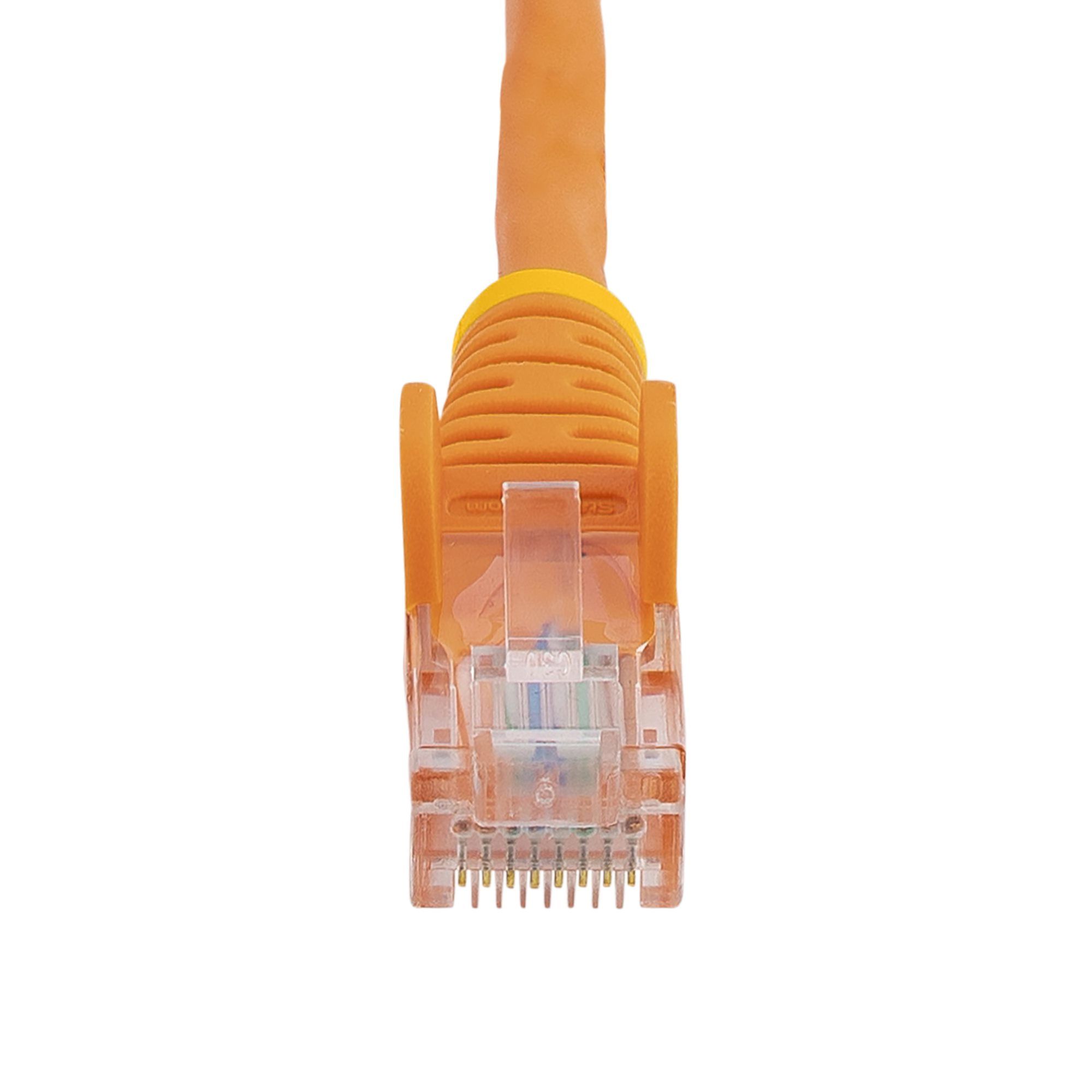 2M ORANGE CAT 5E PATCH CABLE/._4