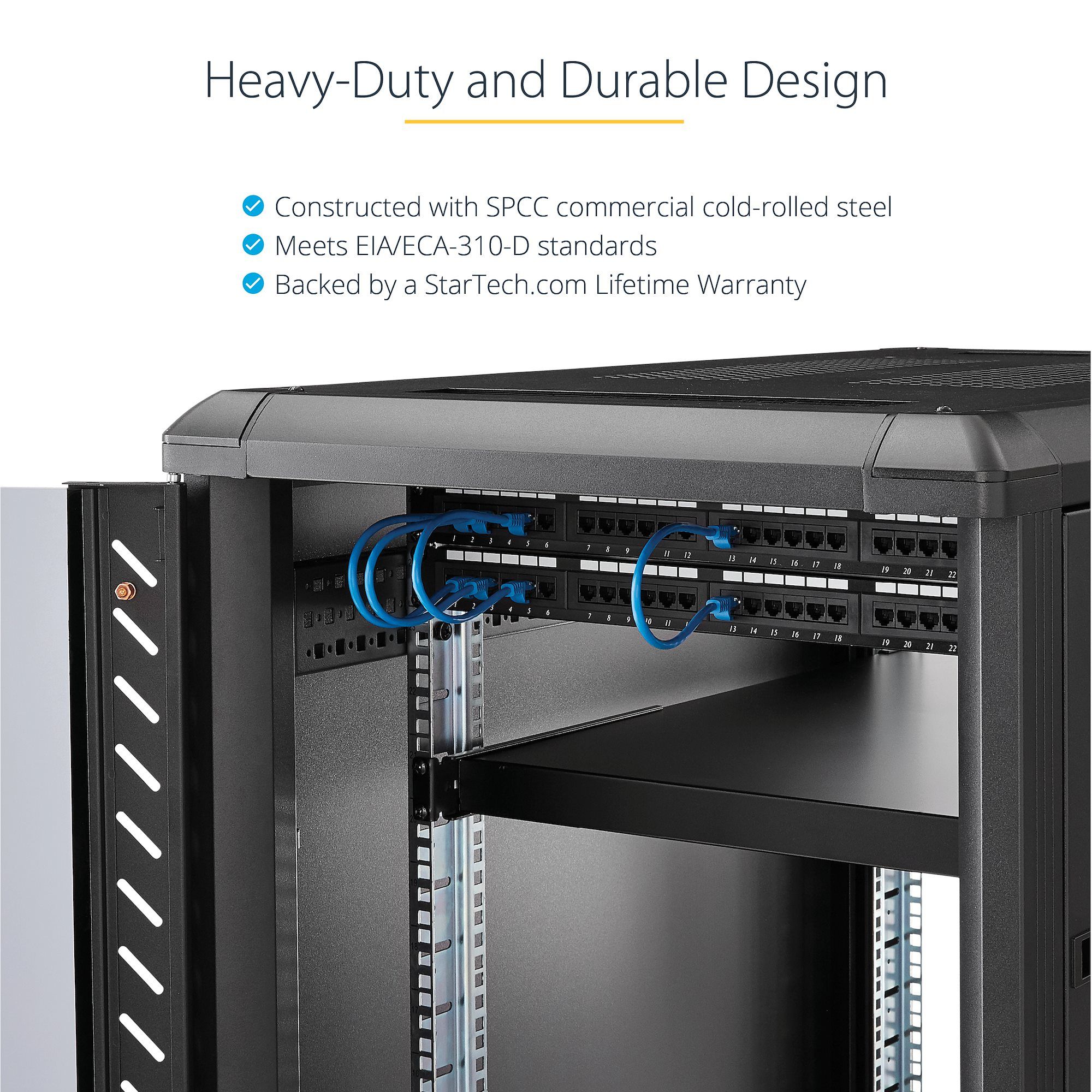 1U ADJ RACK MOUNT SHELF/._10