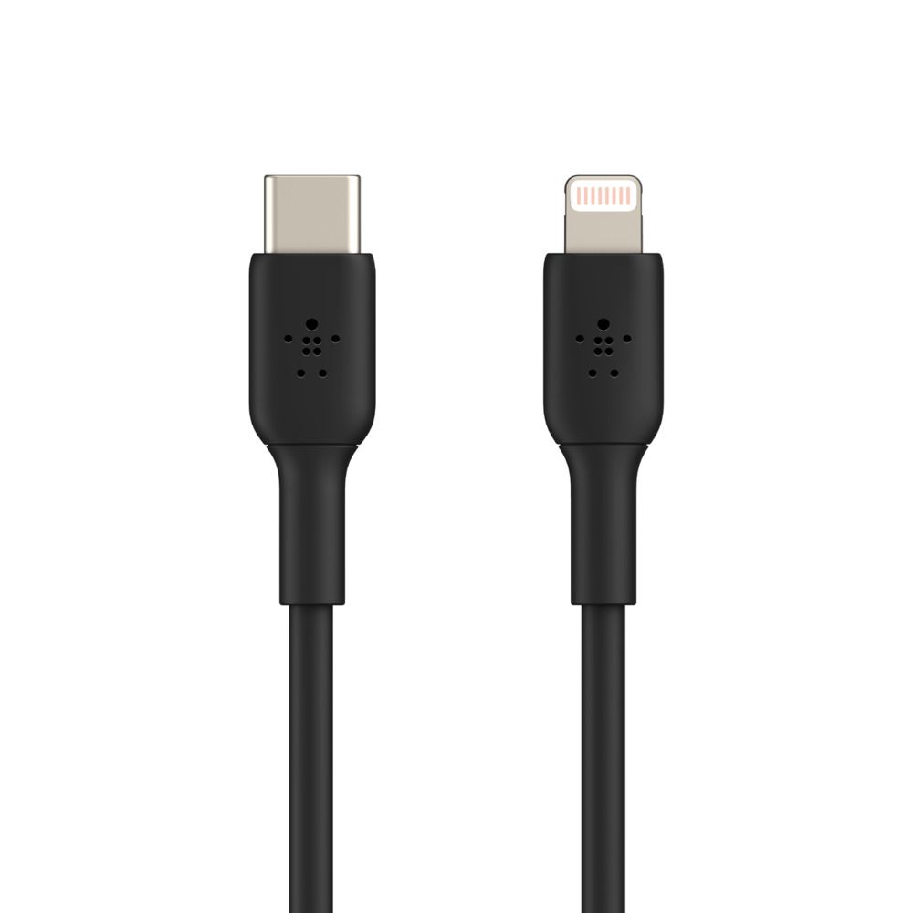 LIGHTNING/USB-C CABLE/PVC MFI 1M BLACK_5